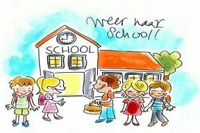 weer naar school